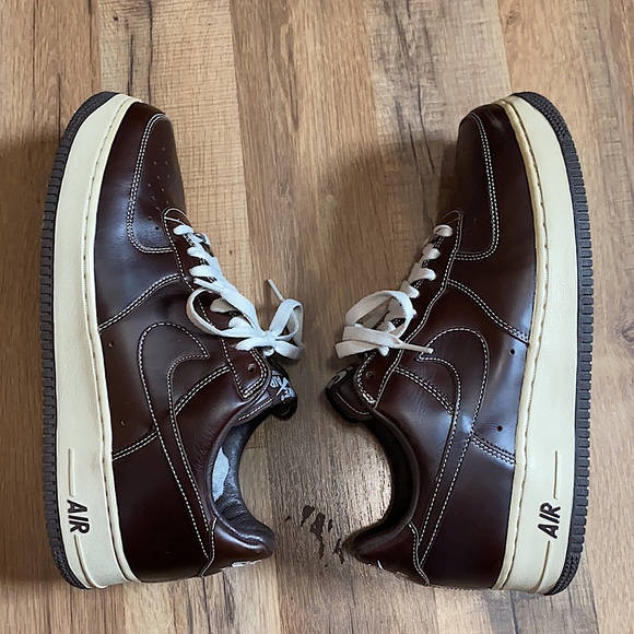 2004 Nike Air Force 1 Baroque Chocolate Brown - Picture 11 of 13